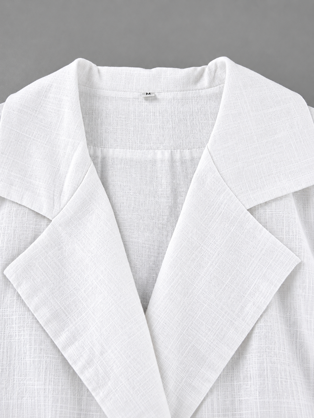 Blazer Style Ruched Mini Dress