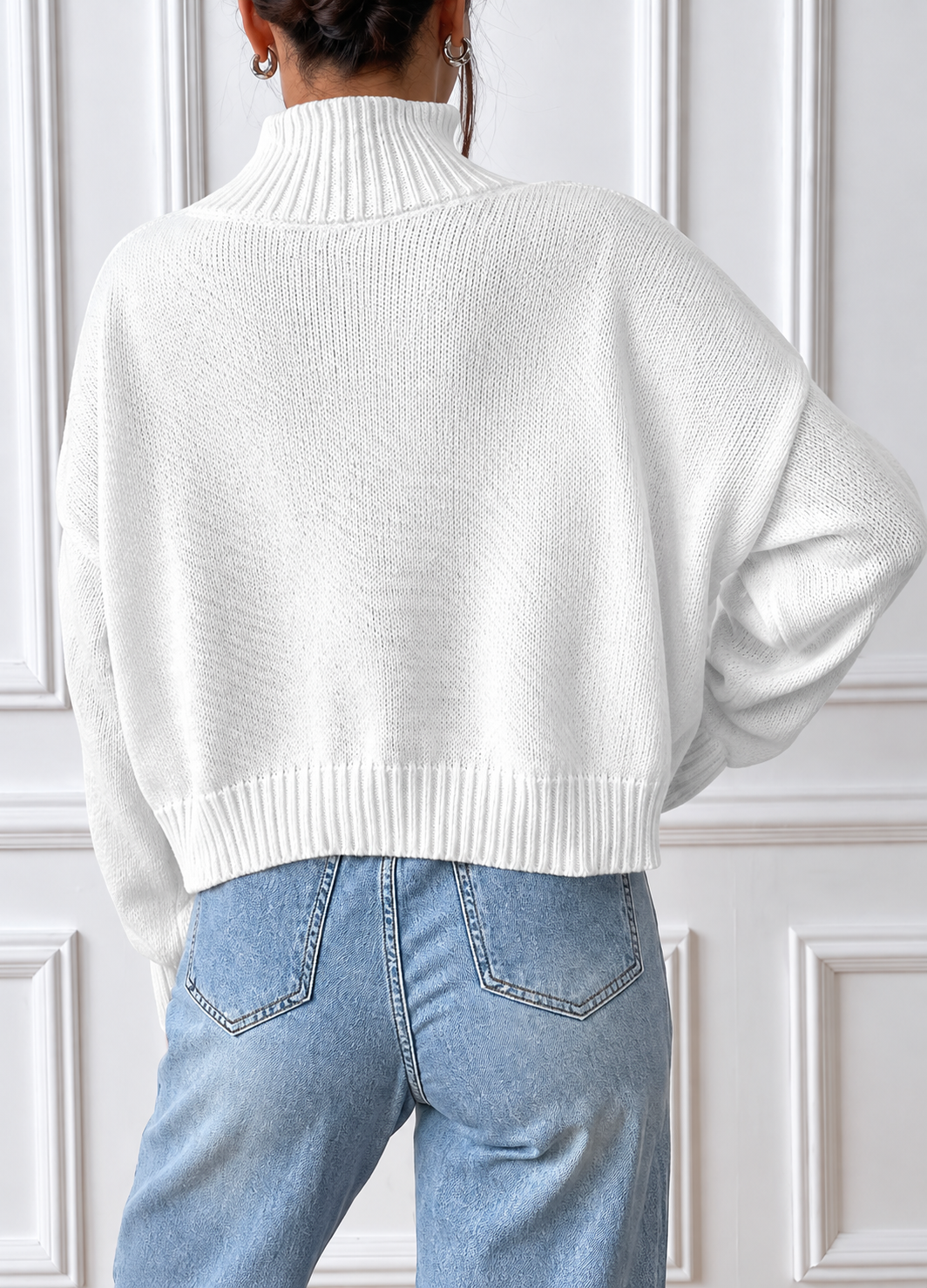 Turtleneck Long Sleeve Sweater