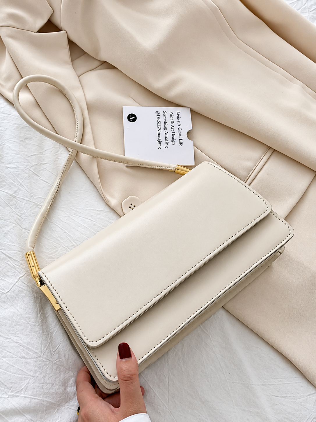 Leather Shoulder Bag