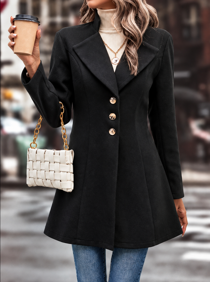 Button Up Longline Coat