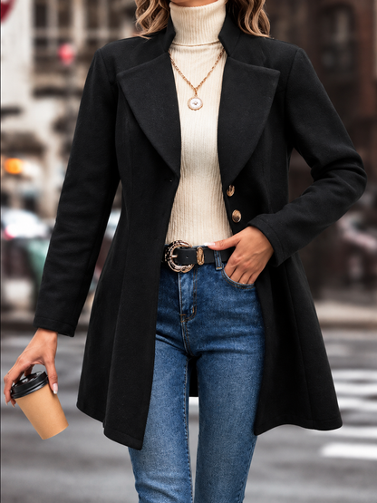 Button Up Longline Coat