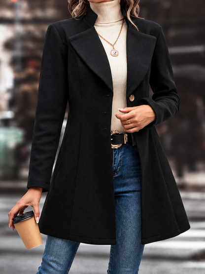 Button Up Longline Coat