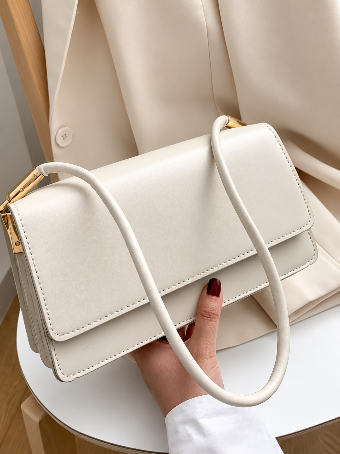 Leather Shoulder Bag