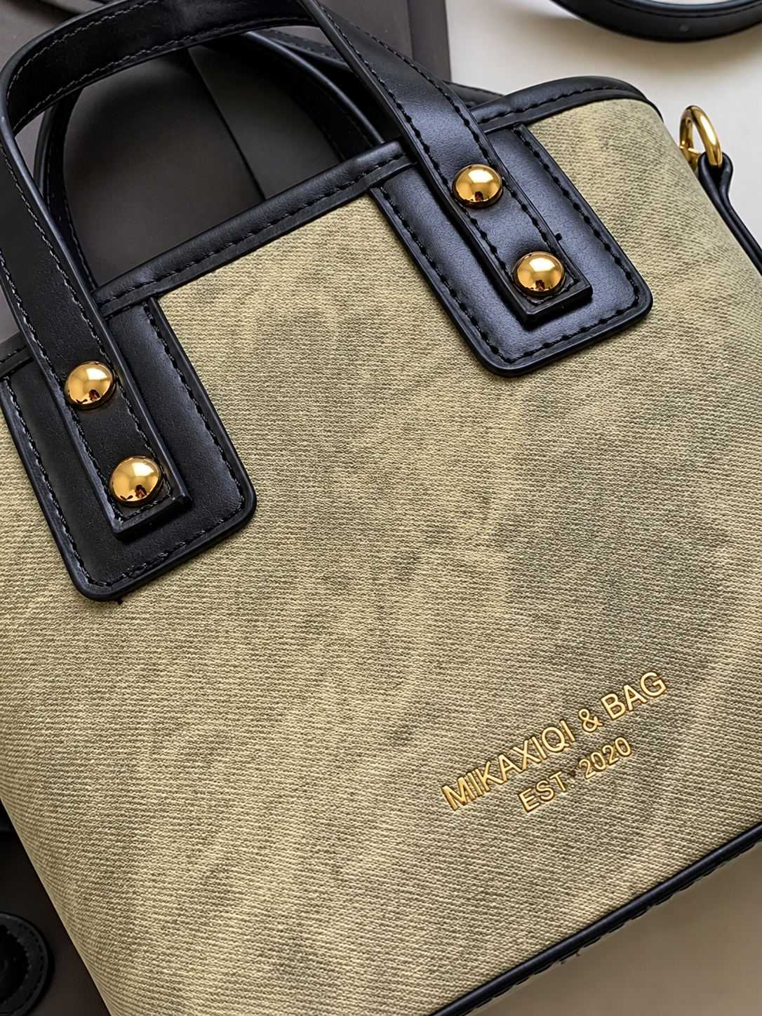 Top Handle Crossbody Bag