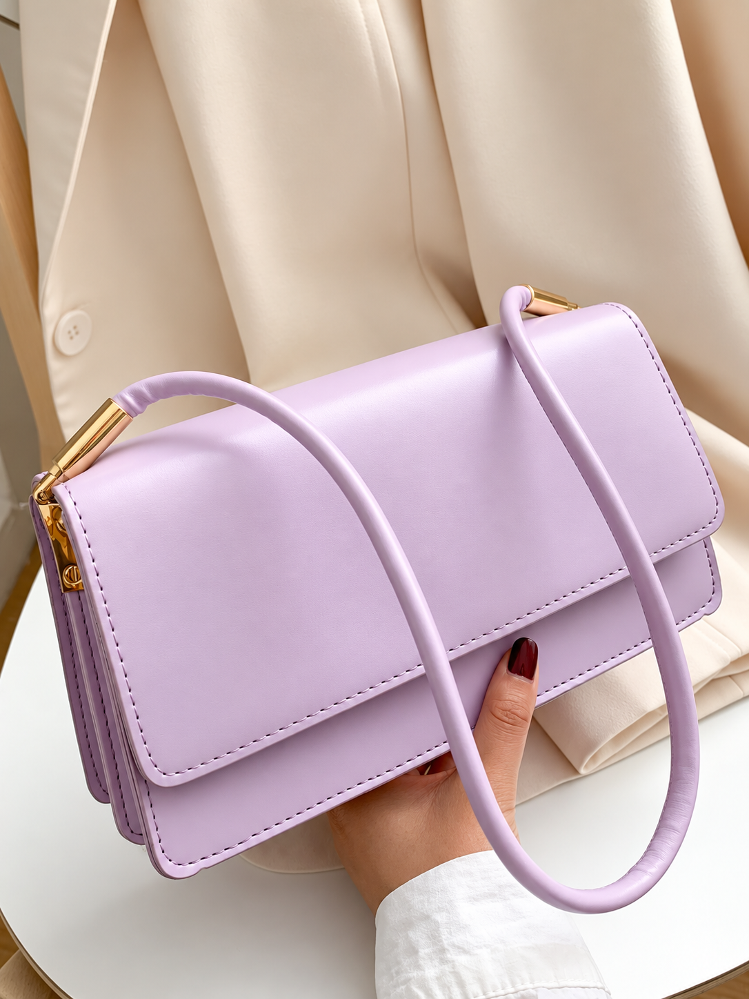 Leather Shoulder Bag