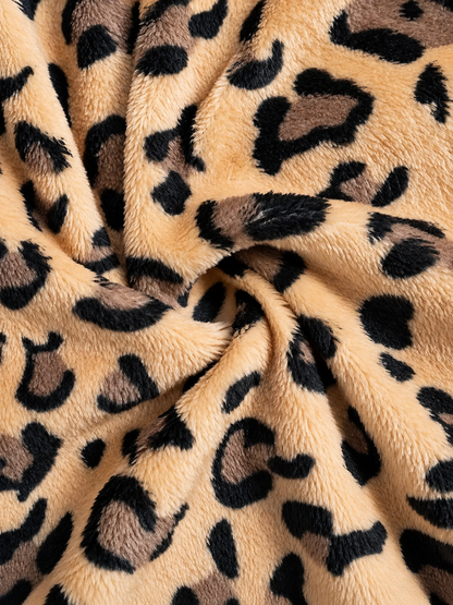 Leopard Wide Leg Pants