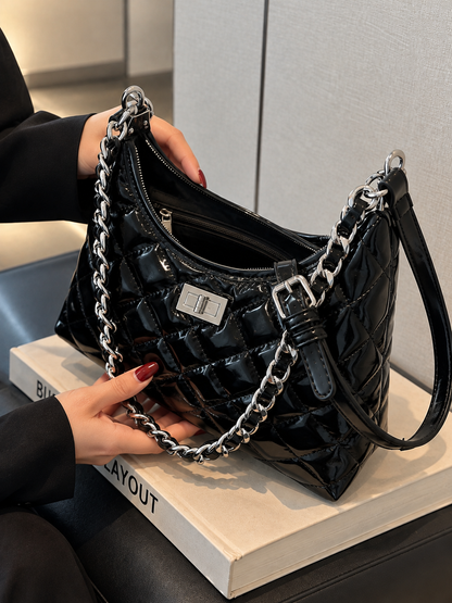 Quilted Chain Shoulder Bag