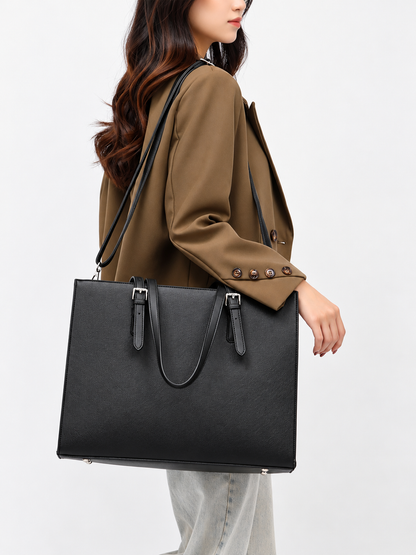 Minimalist PU Leather Tote Bag