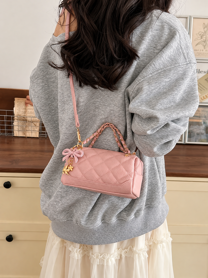 Quilted Chain Crossbody Bag