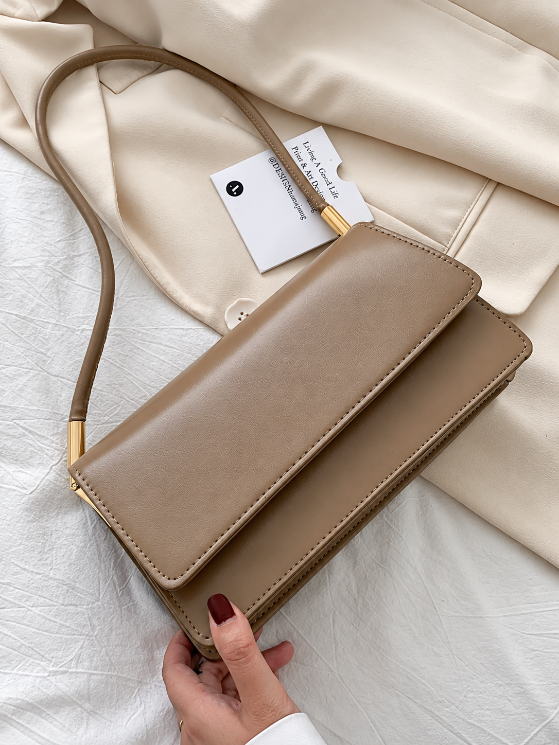 Leather Shoulder Bag