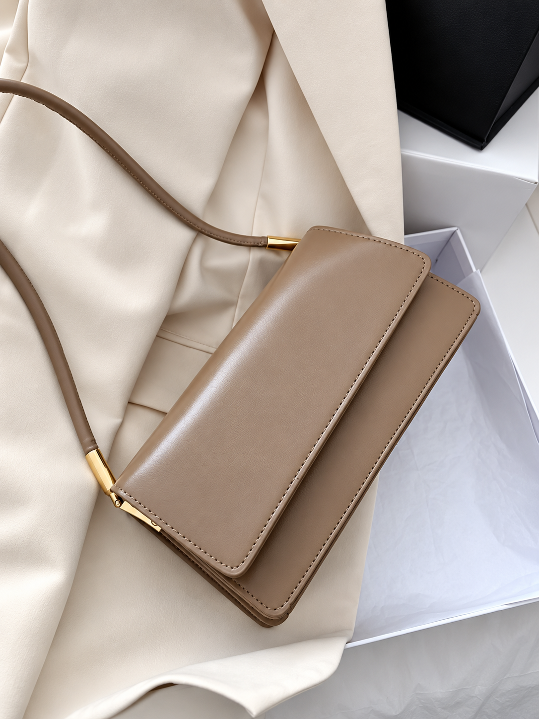 Leather Shoulder Bag